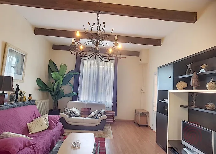 F2 Avec Terrasse Pres Du Centre Et Des Thermes, Animaux Acceptes, Options De Services Disponibles - Fr-1-451-31 Διαμέρισμα *